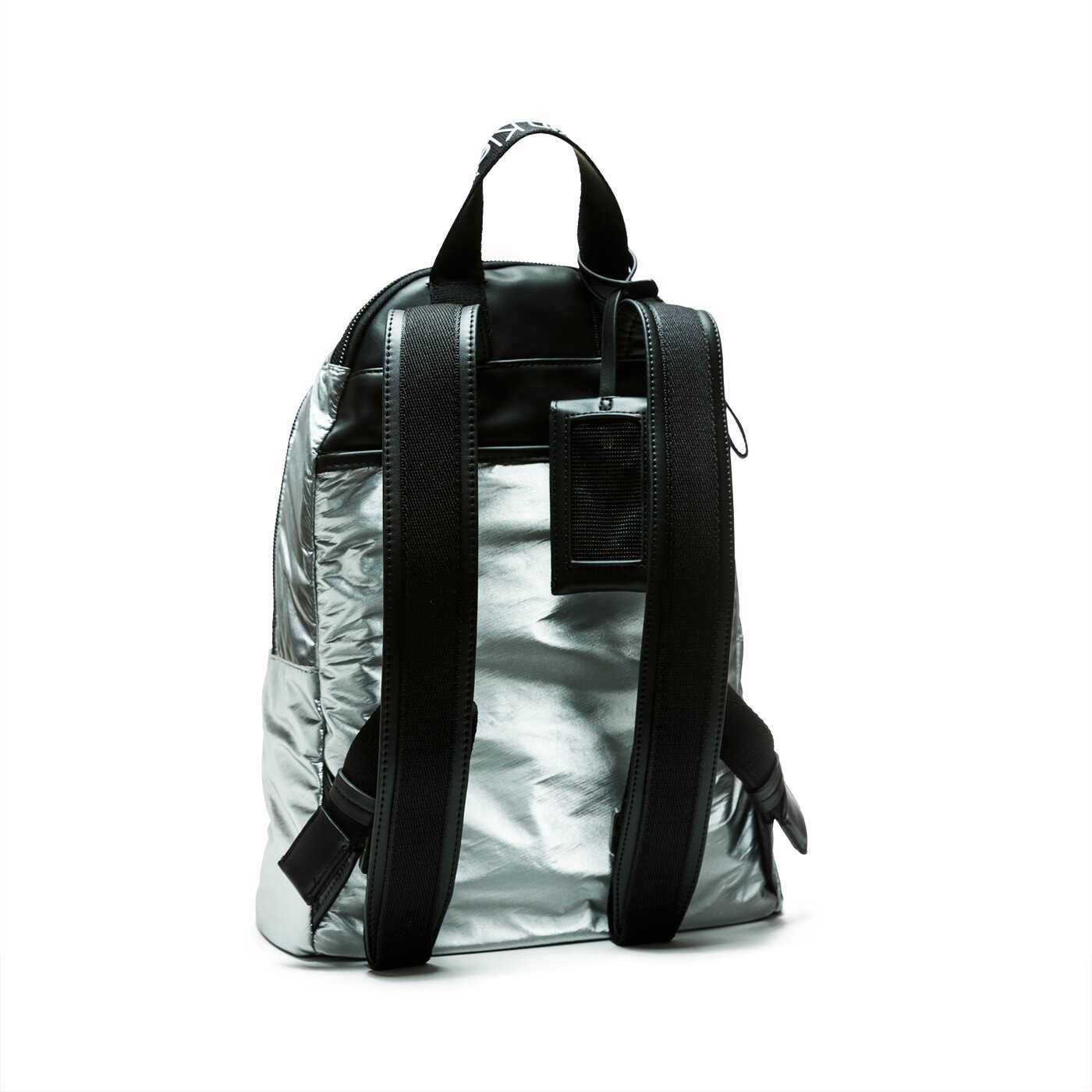 Damski plecak CALVIN KLEIN PLECAK CITY NYLON BACKPACK k60k604347910 kolor srebrny