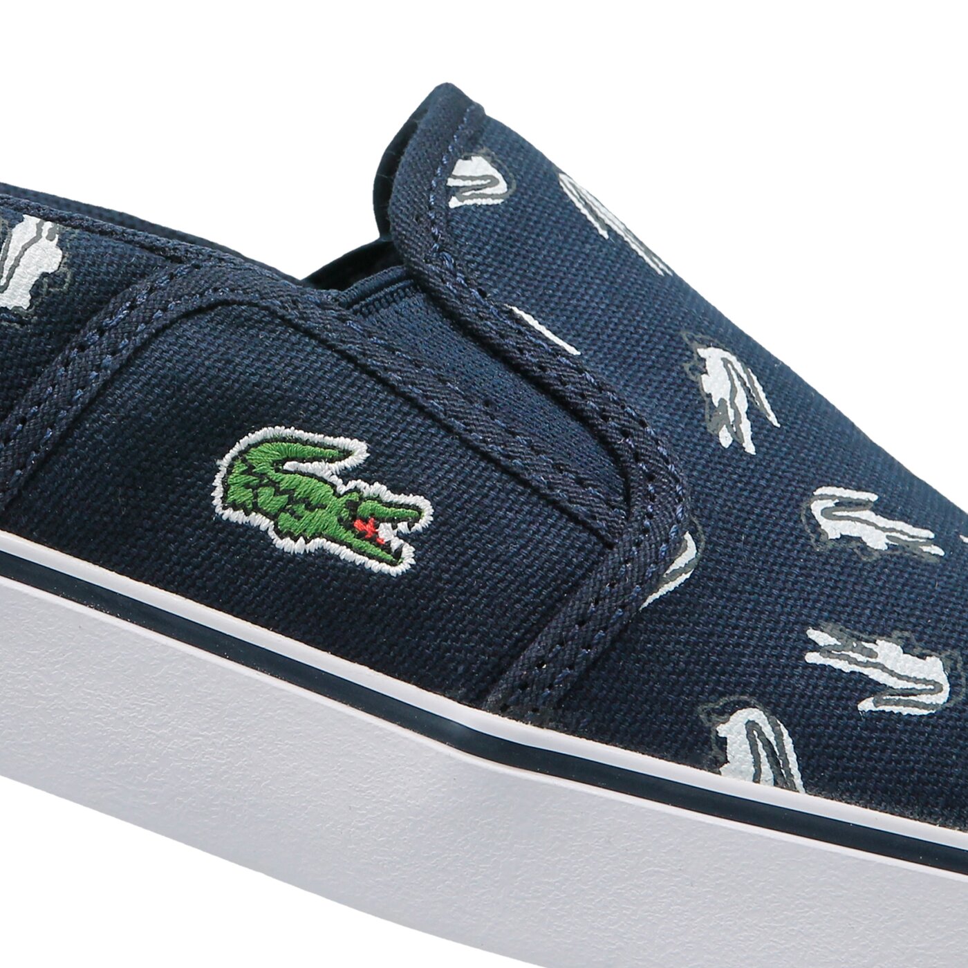 Dziecięce trampki LACOSTE GAZON 118 1 735caj0006092 kolor granatowy