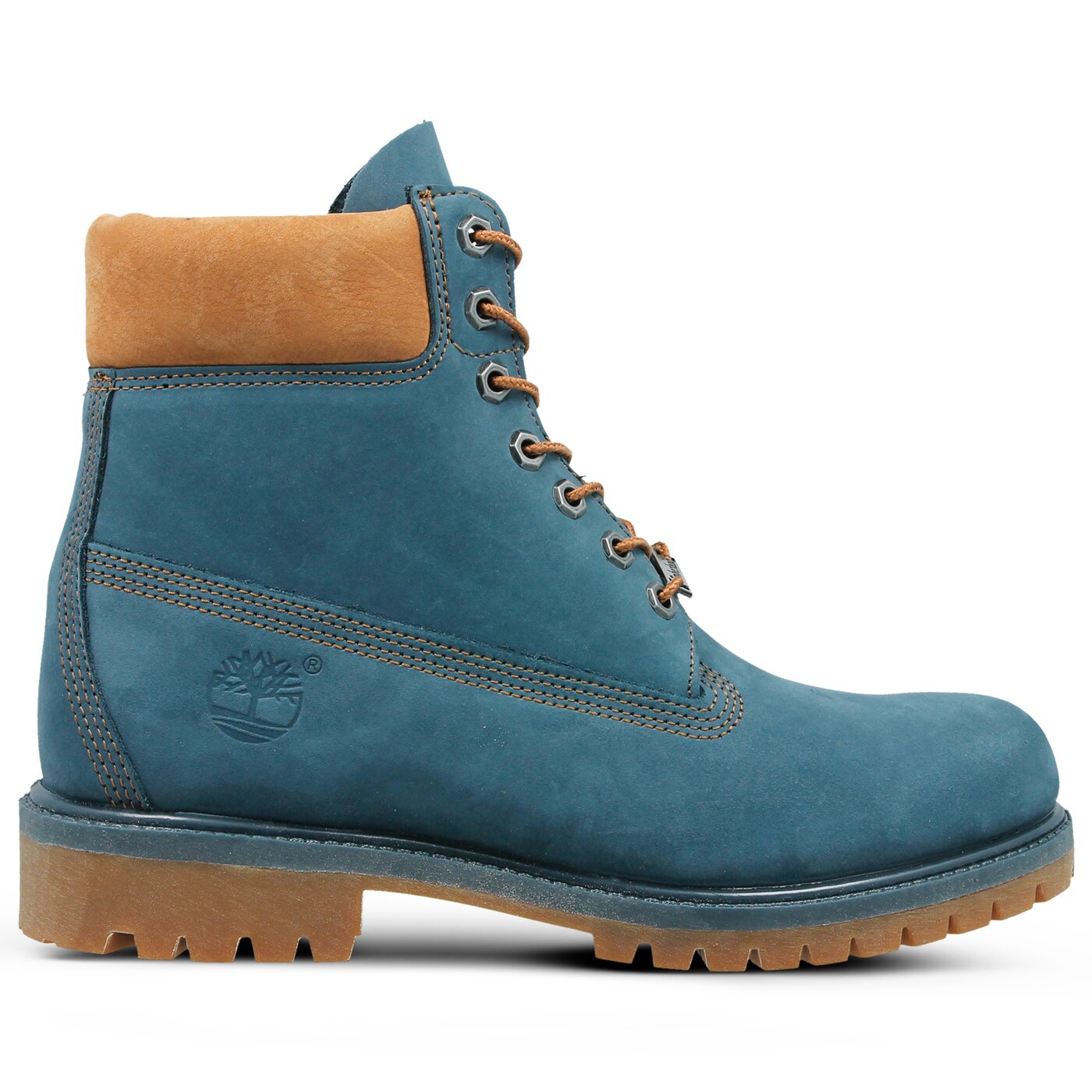 Męskie buty za kostkę TIMBERLAND PREMIUM 6 INCH BOOT  ca1lu4 kolor granatowy
