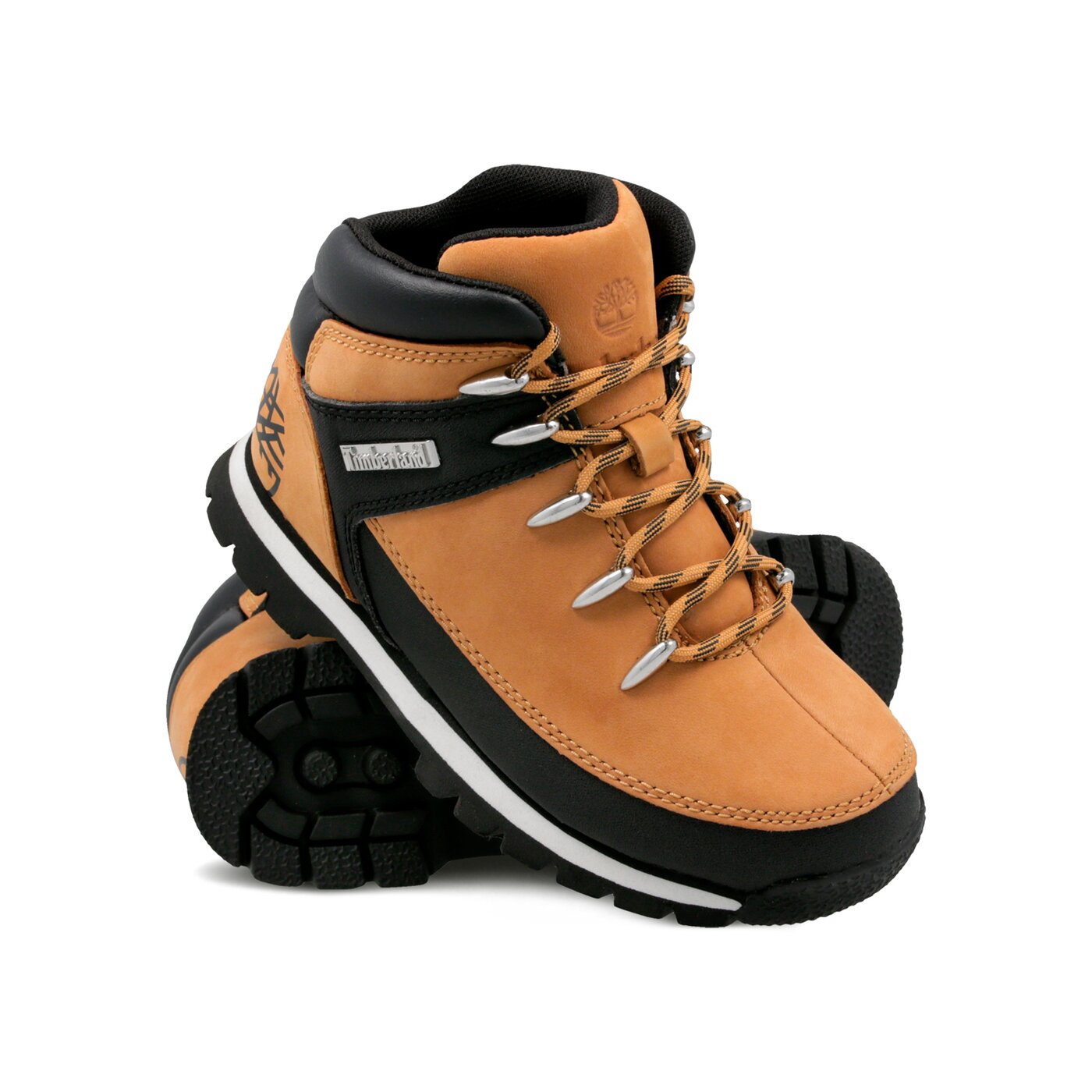 Dziecięce buty outdoor / trekkingowe TIMBERLAND EURO SPRINT  1579a kolor żółty