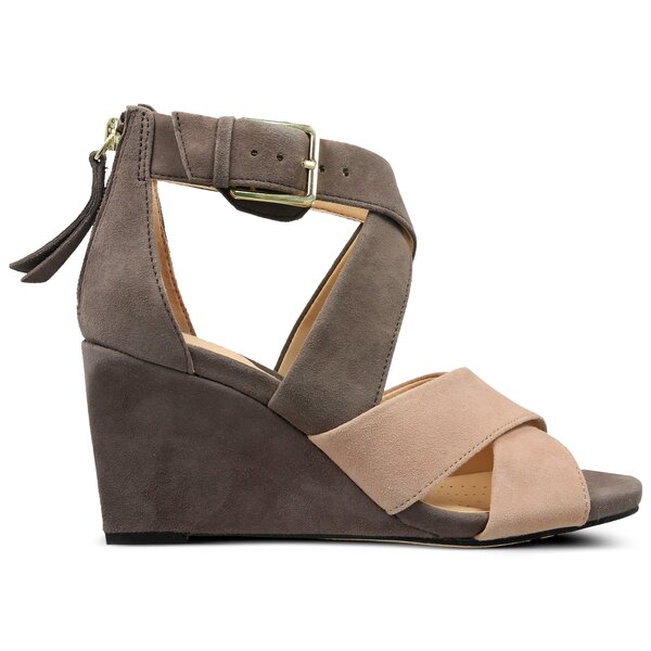 Damskie sandały CLARKS YSABELLE JULES 26132013 kolor brązowy
