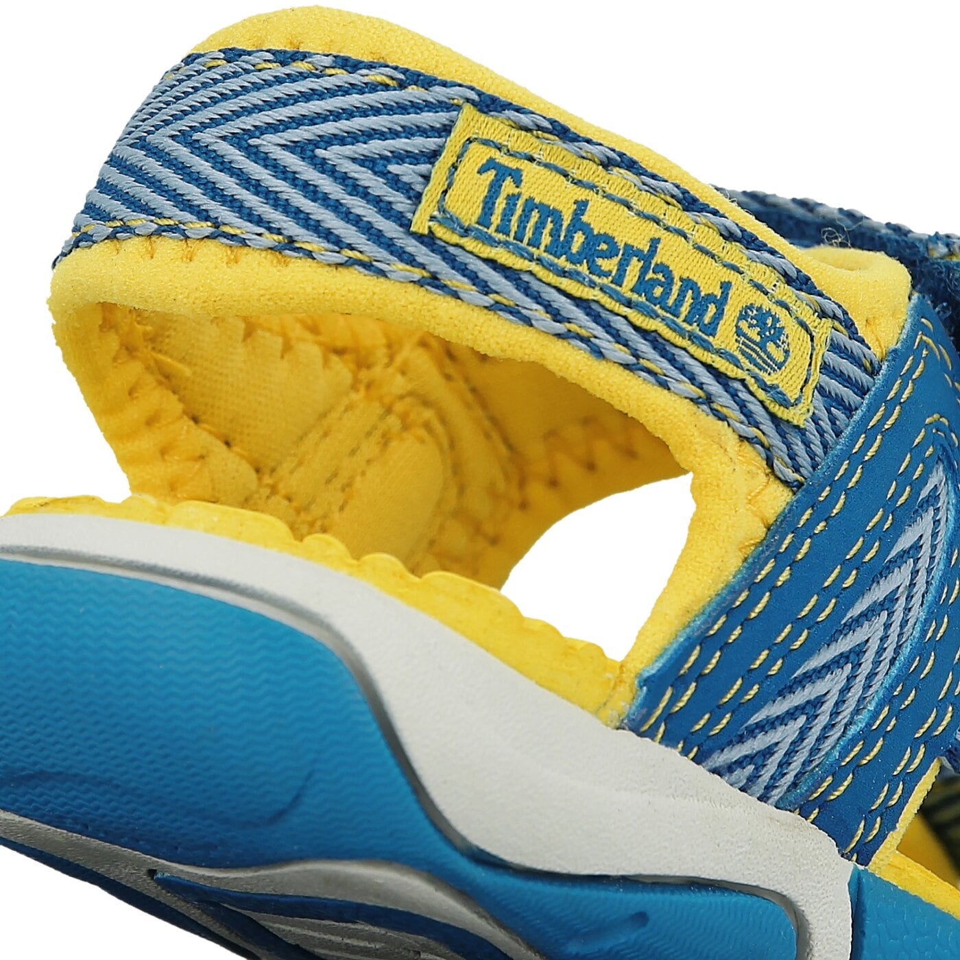 Dziecięce sandały / klapki TIMBERLAND EAGLE ISLAND SANDAL a1jxp kolor niebieski