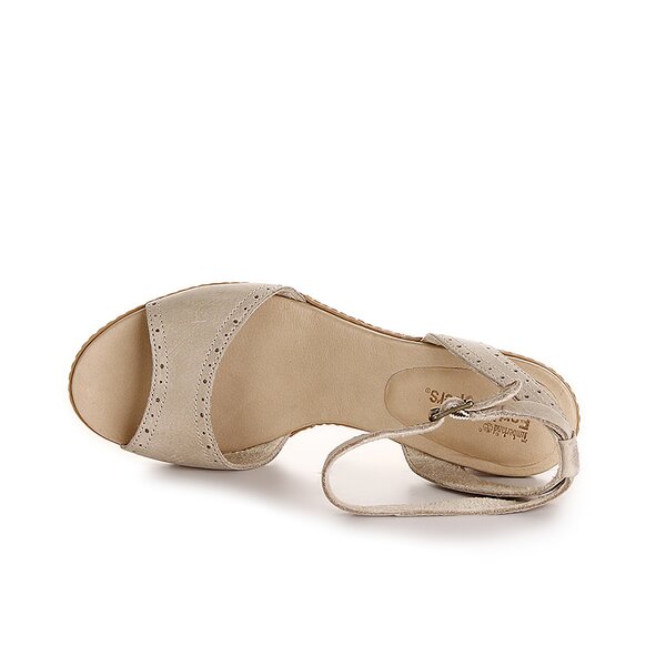 Damskie sandały TIMBERLAND EK MONTVALE SANDAL ANKLE STRAP 8053r kolor beżowy