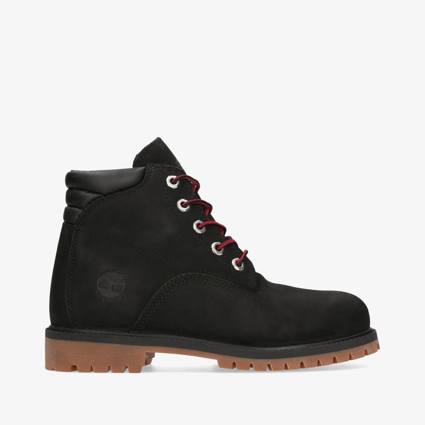 Dziecięce trapery TIMBERLAND ALBURN 6 INCH WP BOOT tb0a2fxh0011 kolor czarny