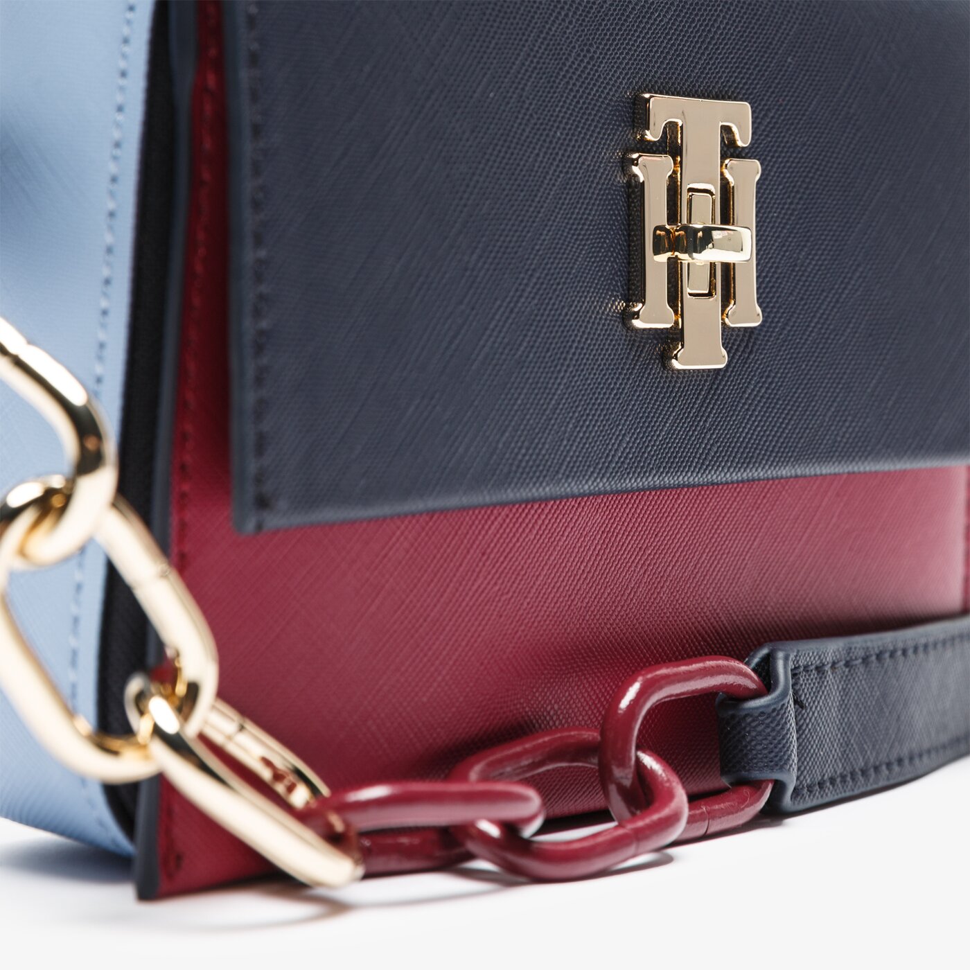 Damska torebka TOMMY HILFIGER TOREBKA TH SAFFIANO BELT BAG aw0aw06908902 kolor multicolor