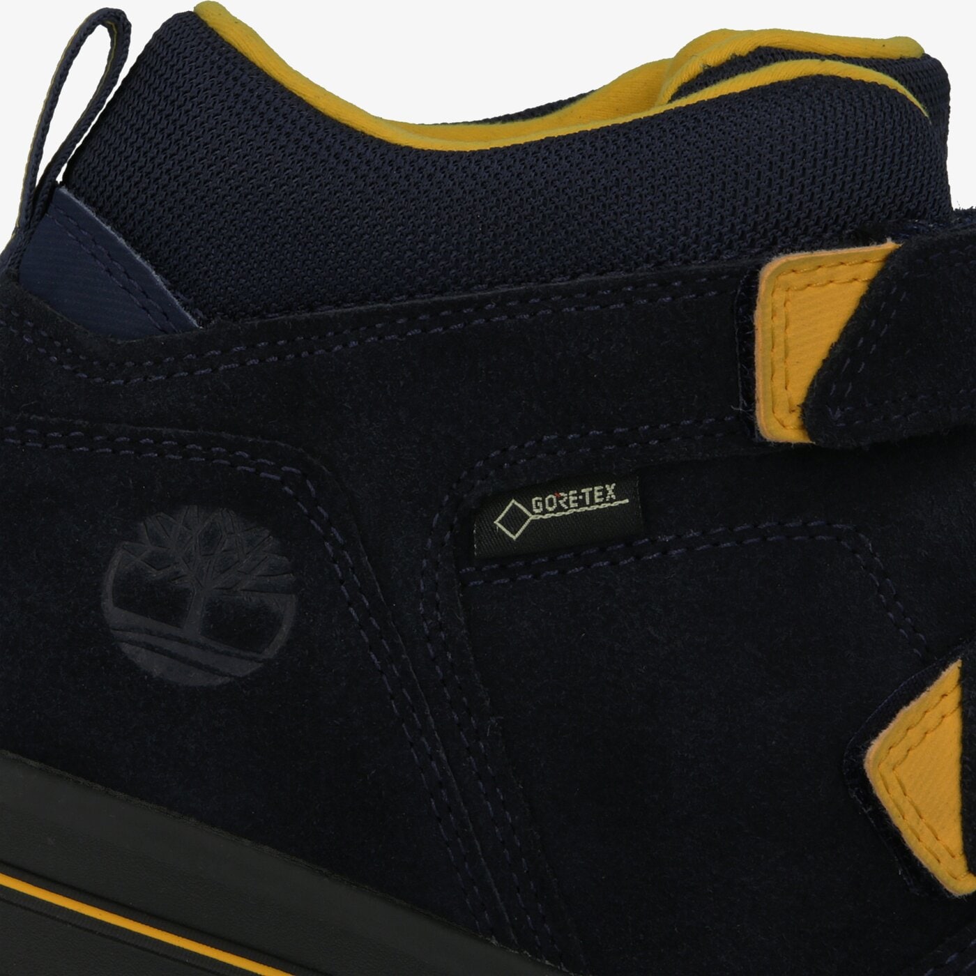 Dziecięce buty outdoor / trekkingowe TIMBERLAND CITY STOMPER MID GTX tb0a22ms0191 kolor granatowy