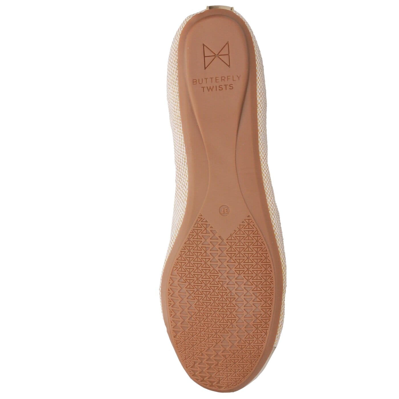 Damskie baleriny (buty) BUTTERFLY TWISTS OLIVIA bt21-036-098 kolor beżowy