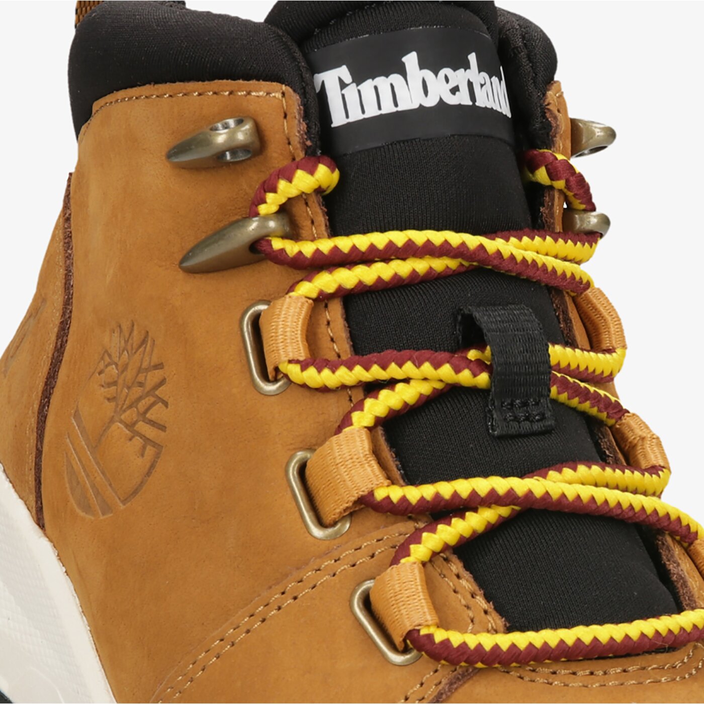 Dziecięce buty outdoor / trekkingowe TIMBERLAND BROOKLYN CITY MID tb0a2d1u2281 kolor żółty