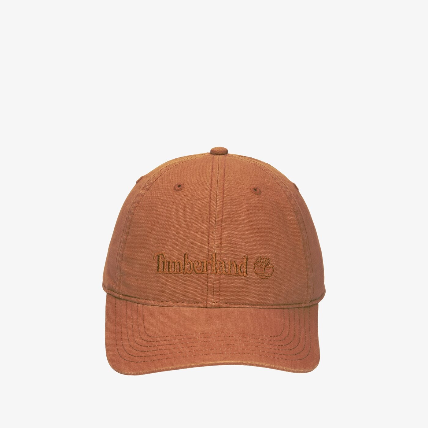 Damska czapka z daszkiem TIMBERLAND CZAPKA COTTON CANVAS BB CAP tb0a1f542311 kolor brązowy