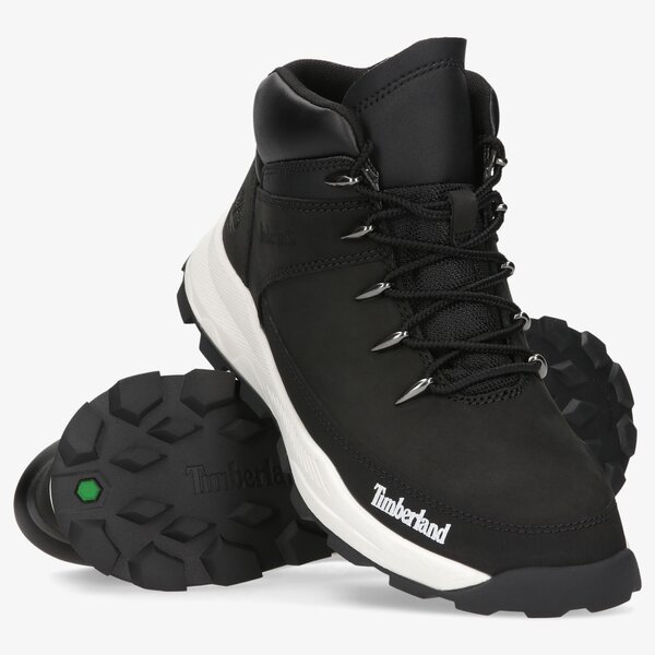 Dziecięce buty outdoor / trekkingowe TIMBERLAND BROOKLYN EURO SPRINT tb0a42540151 kolor czarny