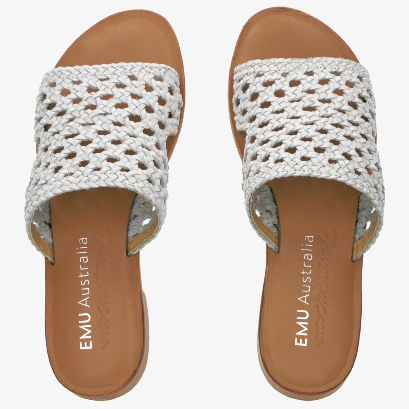 Damskie klapki EMU AUSTRAIA KADINA  w11942white kolor biały