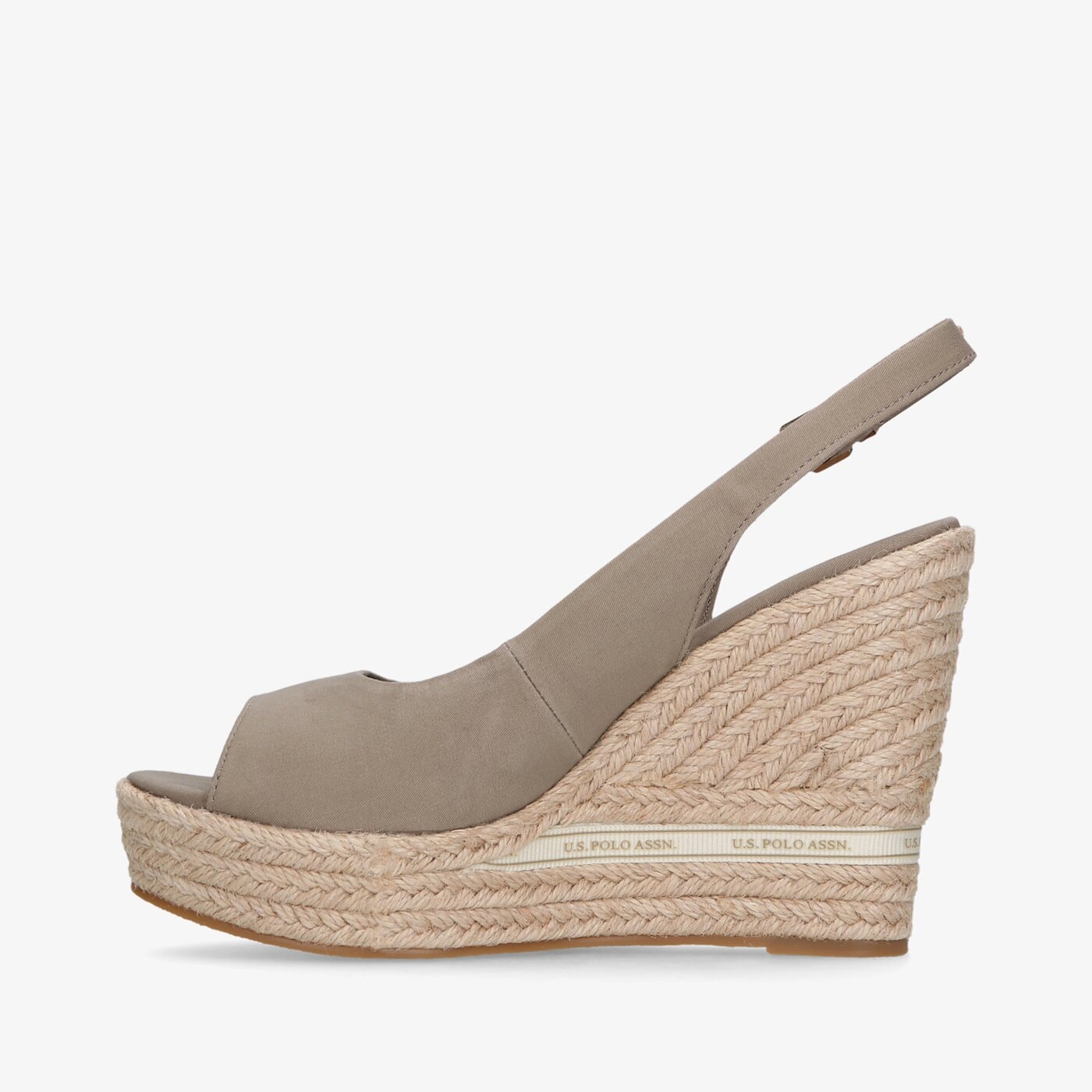 Damskie sandały U.S. POLO ASSN AYLIN005A aylin005a-tau002 kolor beżowy