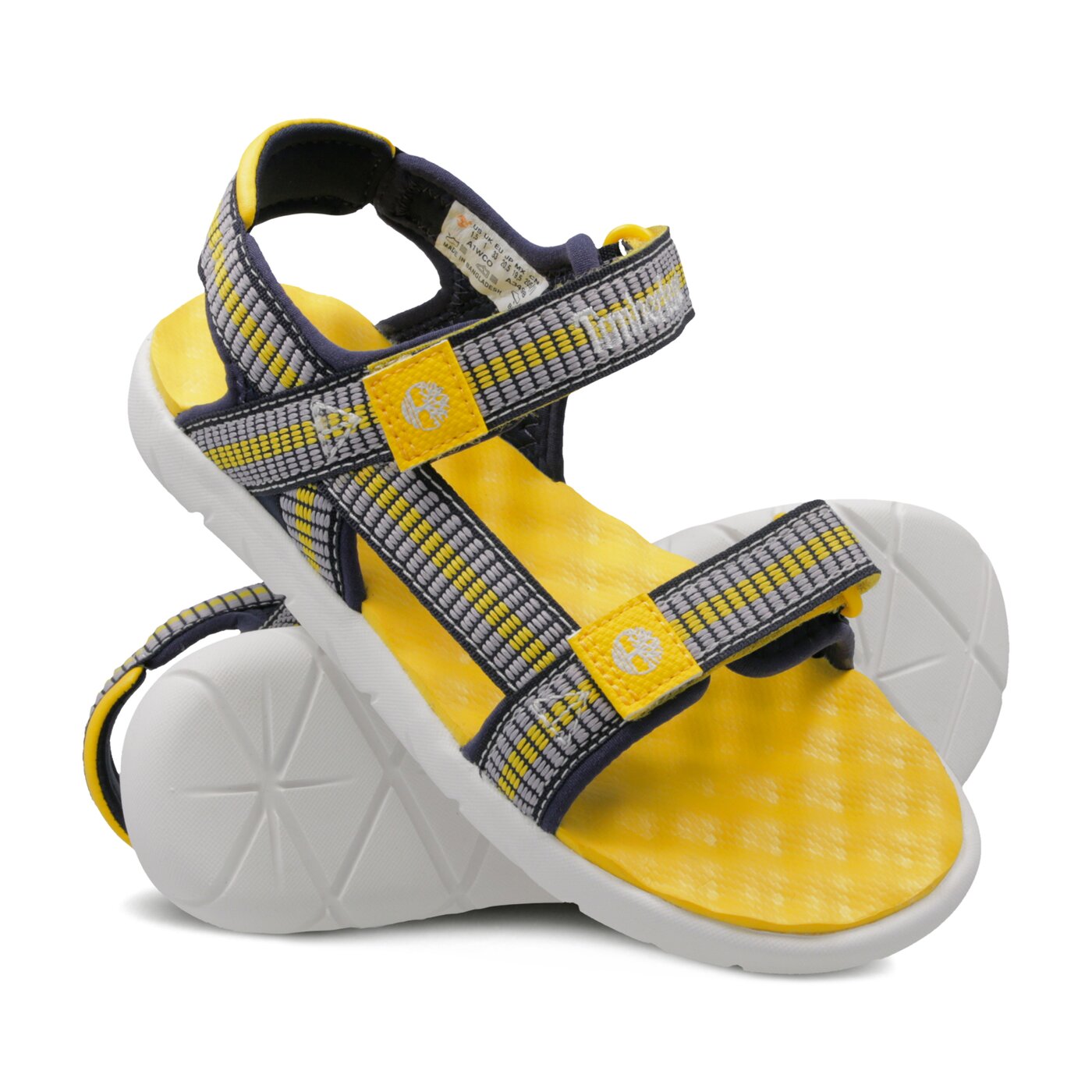 Dziecięce sandały / klapki TIMBERLAND PERKINS ROW WEBBING SNDL tb0a1yak0191 kolor granatowy