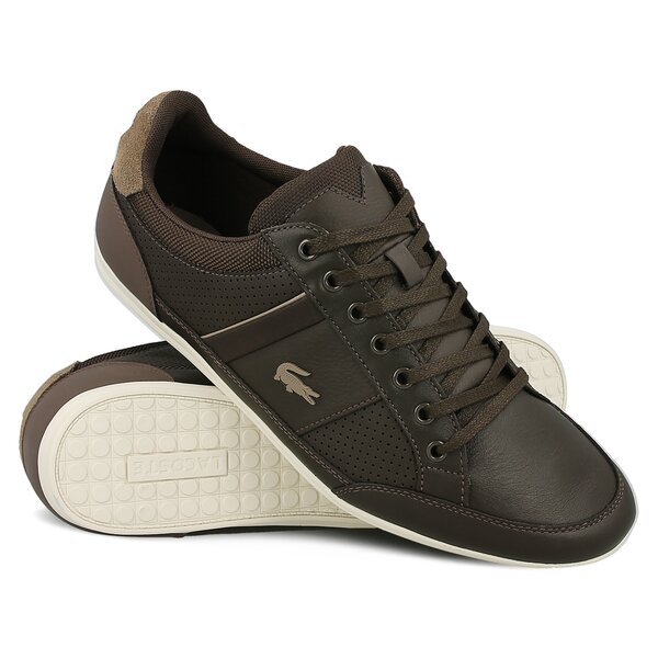 Męskie sneakersy (buty) LACOSTE CHAYMON 117 1 733cam1023176 kolor brązowy