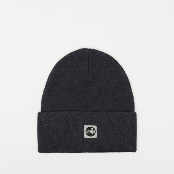 Damska czapka zimowa LEVI'S CZAPKA SILVERTAB BEANIE OV d7810-0001 kolor granatowy
