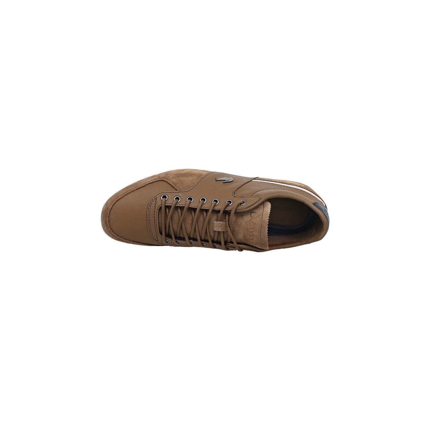 Męskie sneakersy (buty) LACOSTE TALOIRE 16  729srm2117013 kolor brązowy