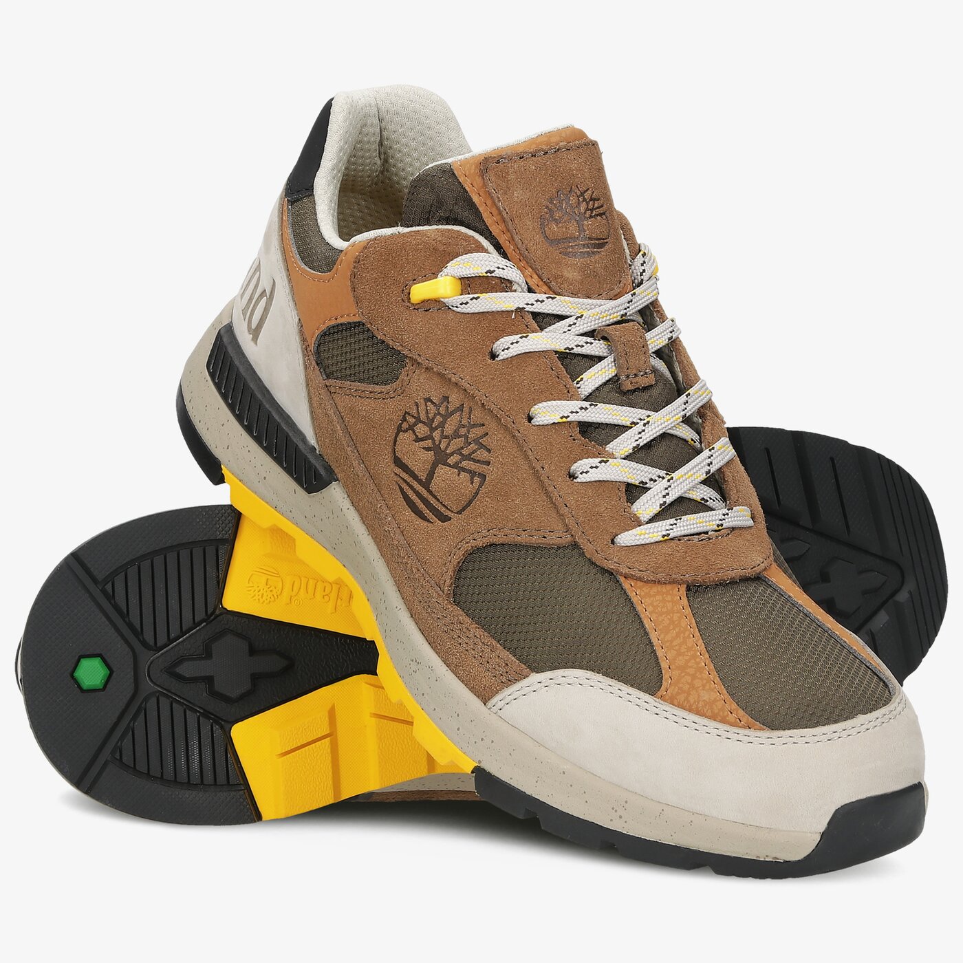 Męskie sneakersy (buty) TIMBERLAND FIELD TREKKER LOW F/L tb0a2a9m9001 kolor brązowy