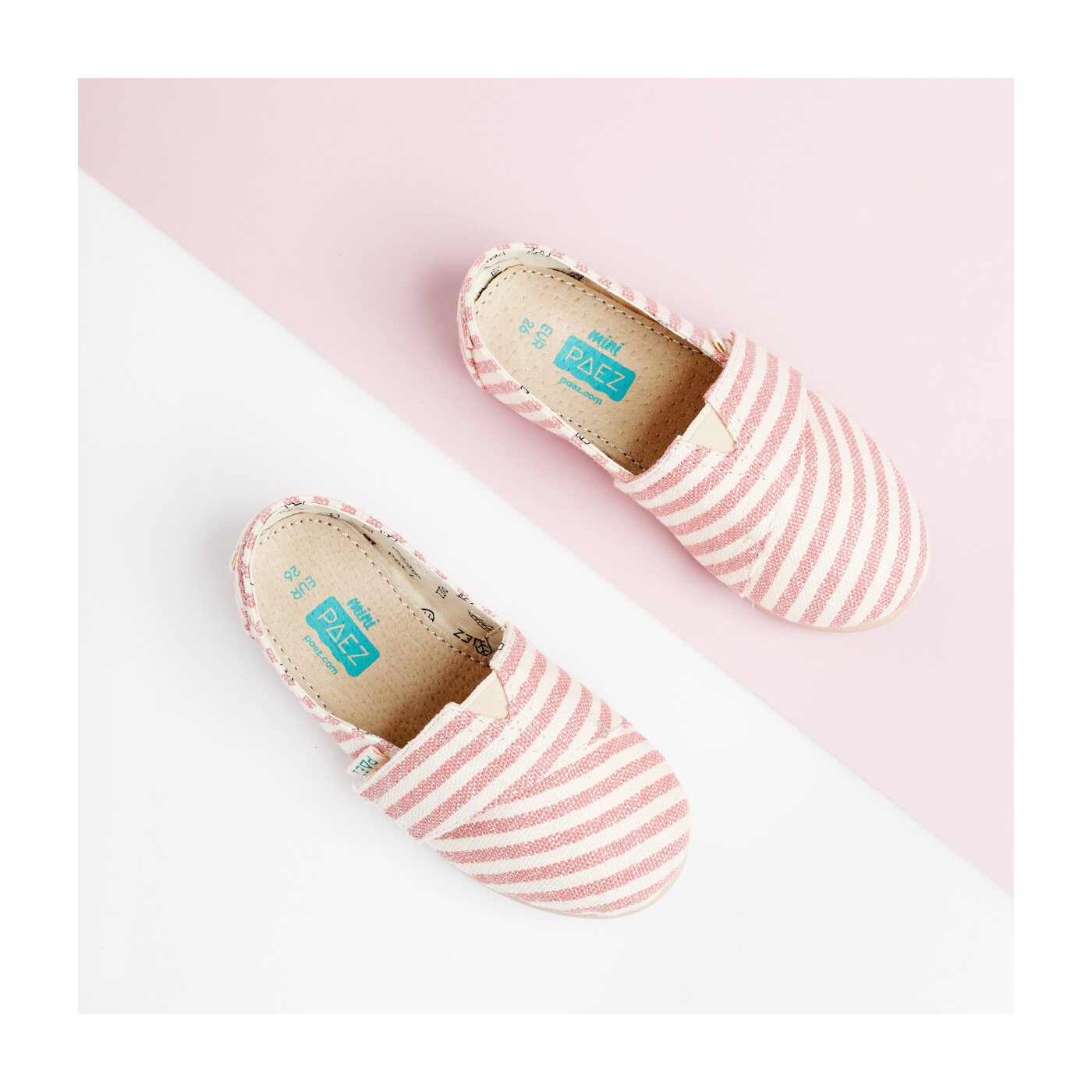 Dziecięce półbuty PAEZ ORIGINAL GUM CORAL LUREX 1930501b9802520 kolor czerwony