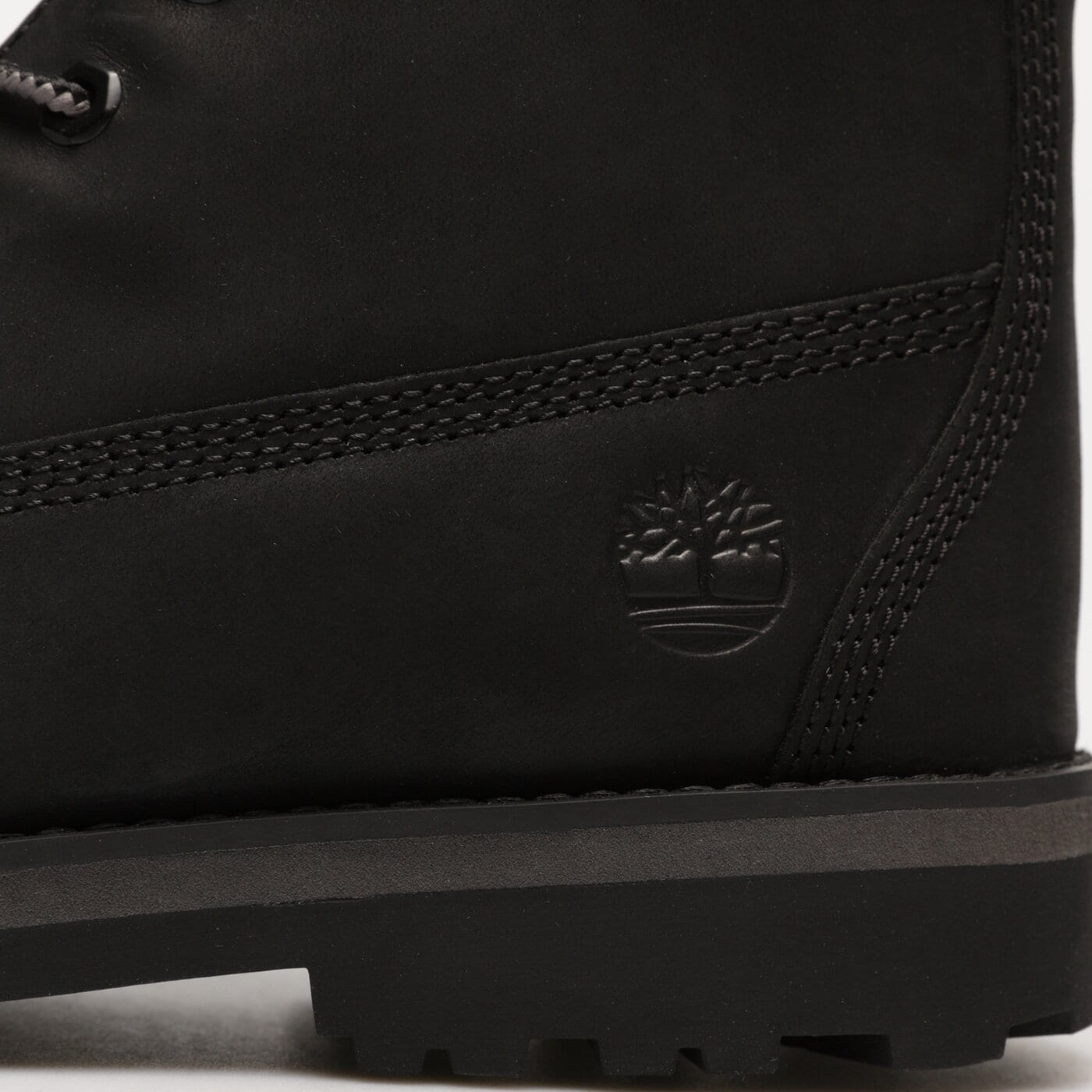 Dziecięce buty za kostkę TIMBERLAND COURMA KID TRADITIONAL6IN tb0a28w90011 kolor czarny