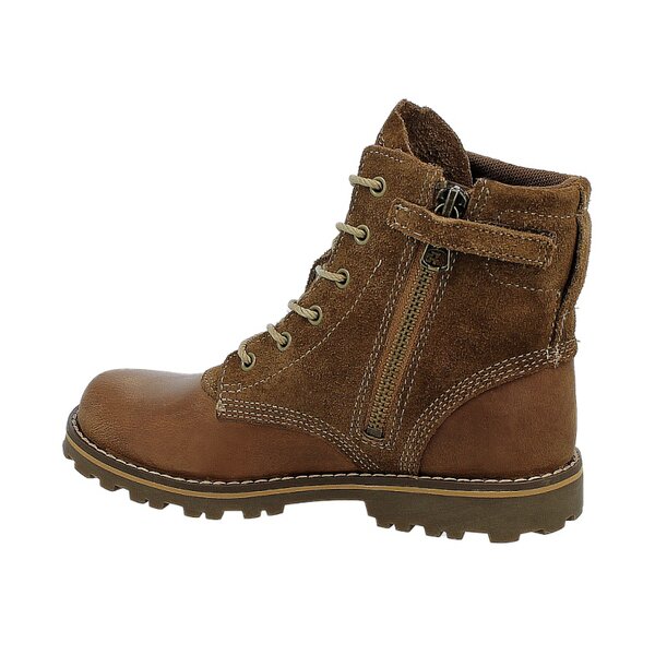 Dziecięce buty za kostkę TIMBERLAND ASPHALT TRAIL FTK 8475r kolor żółty