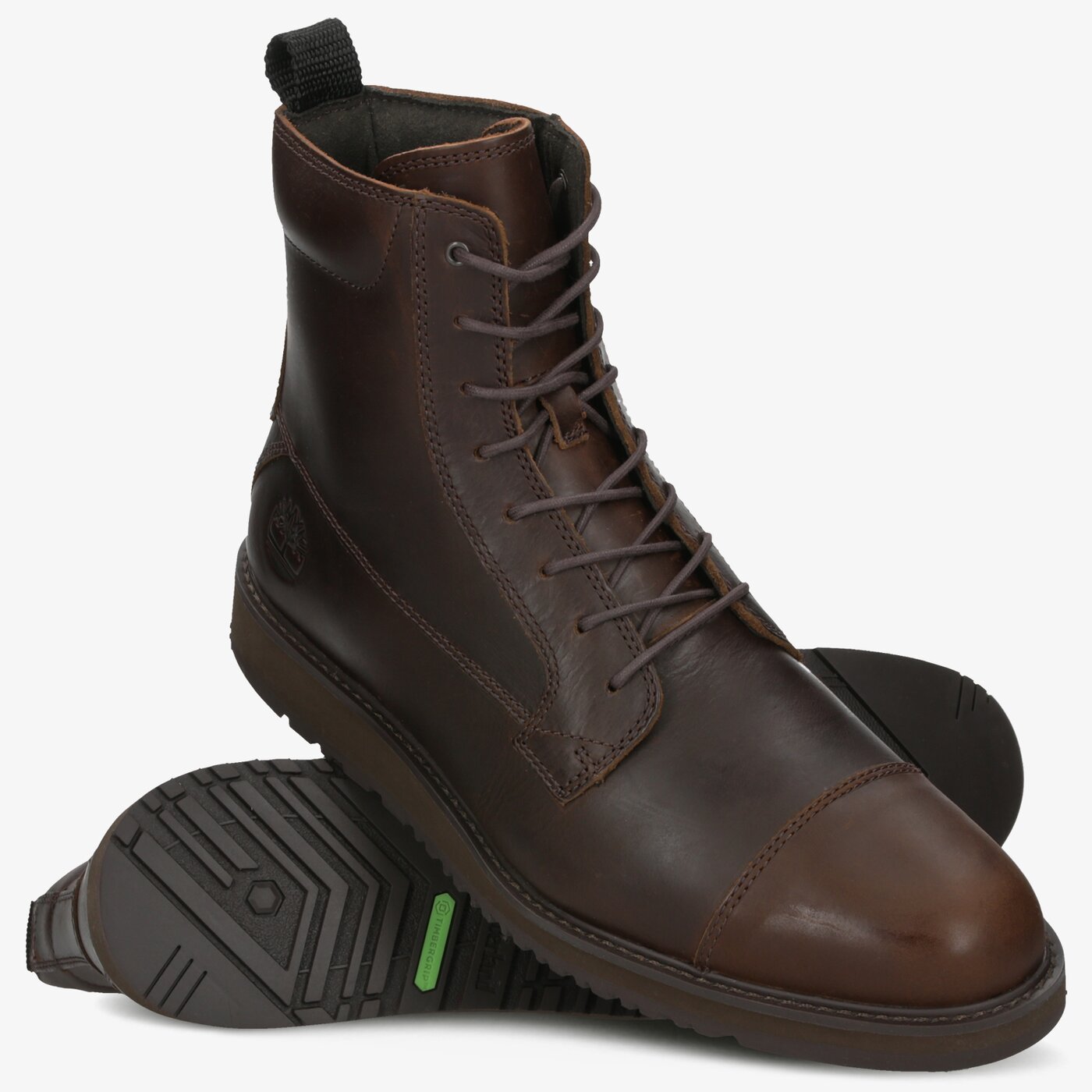 Męskie buty za kostkę TIMBERLAND WESLEY FALLS BOOT tb0a25nr2011 kolor brązowy