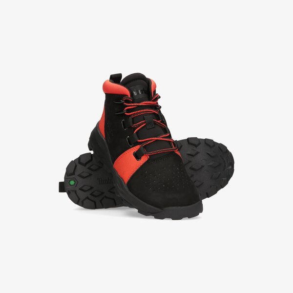 Dziecięce buty outdoor / trekkingowe TIMBERLAND BROOKLYN CITY MID tb0a2jkg0151 kolor czarny