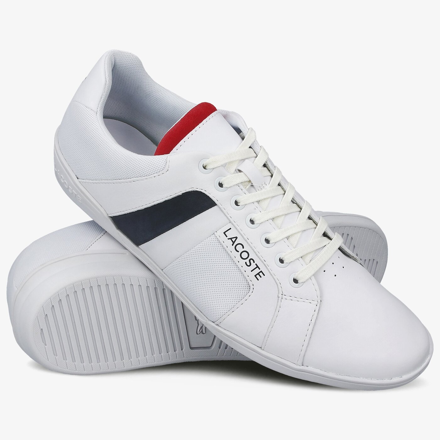 Męskie sneakersy (buty) LACOSTE CHAYMON CLUB 0120 1 CMA 740cma0007407 kolor biały