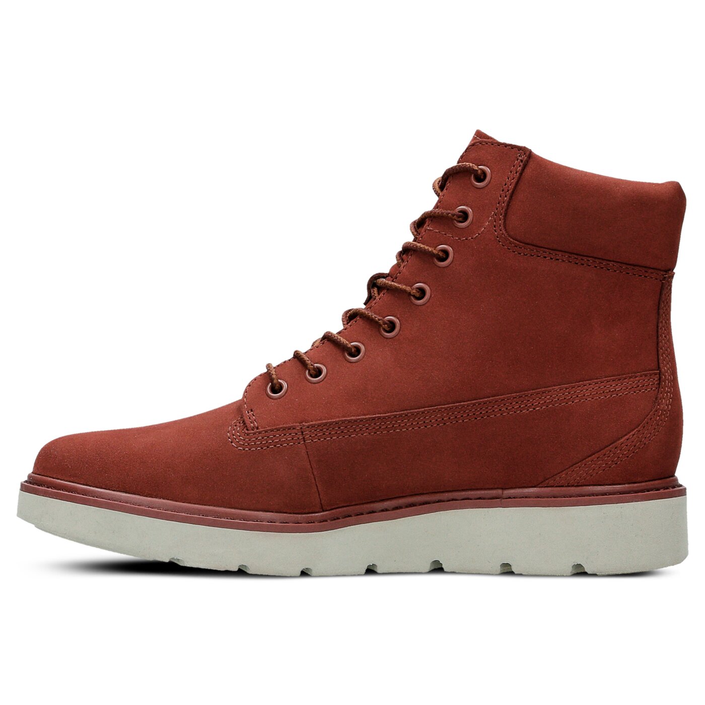Damskie botki / sztyblety TIMBERLAND KENNISTON 6IN LACE UP a1keu kolor czerwony