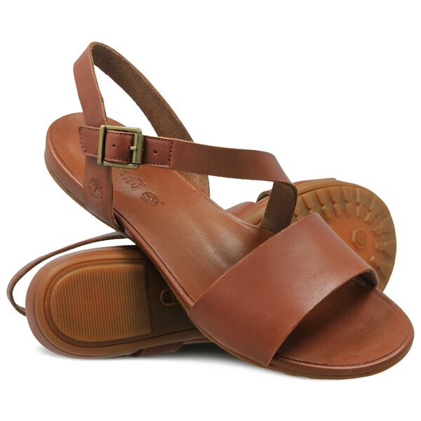 Damskie sandały TIMBERLAND CRANBERRY LAKE SANDAL ca1oze kolor brązowy