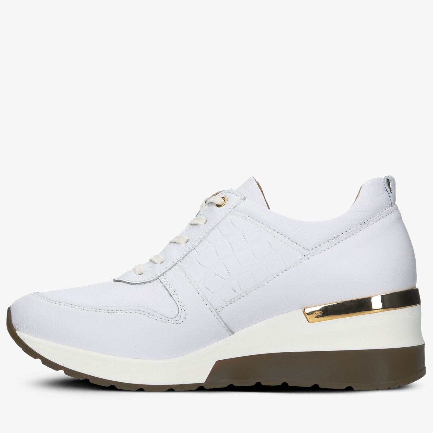 Damskie sneakersy (buty) SYMBIOSIS ISABEL SNEAKERS  sywl120002 kolor biały