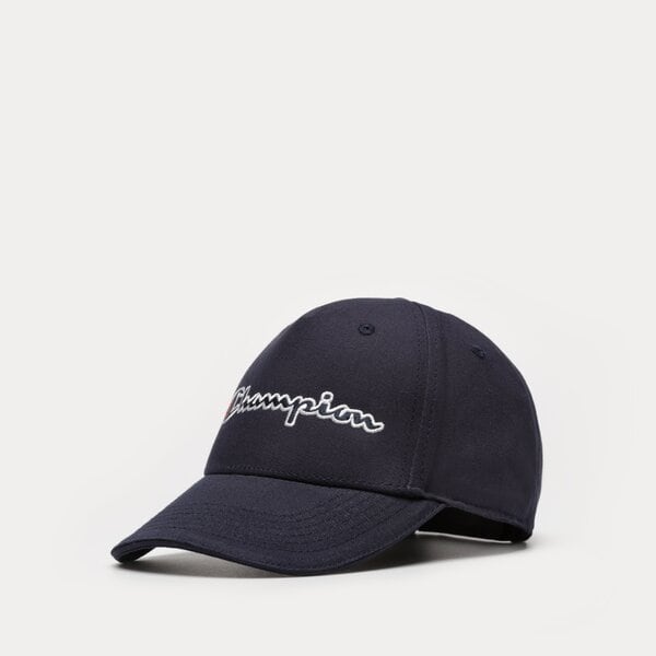 Męska czapka z daszkiem CHAMPION CZAPKA BASEBALL CAP 800712bs538 kolor granatowy