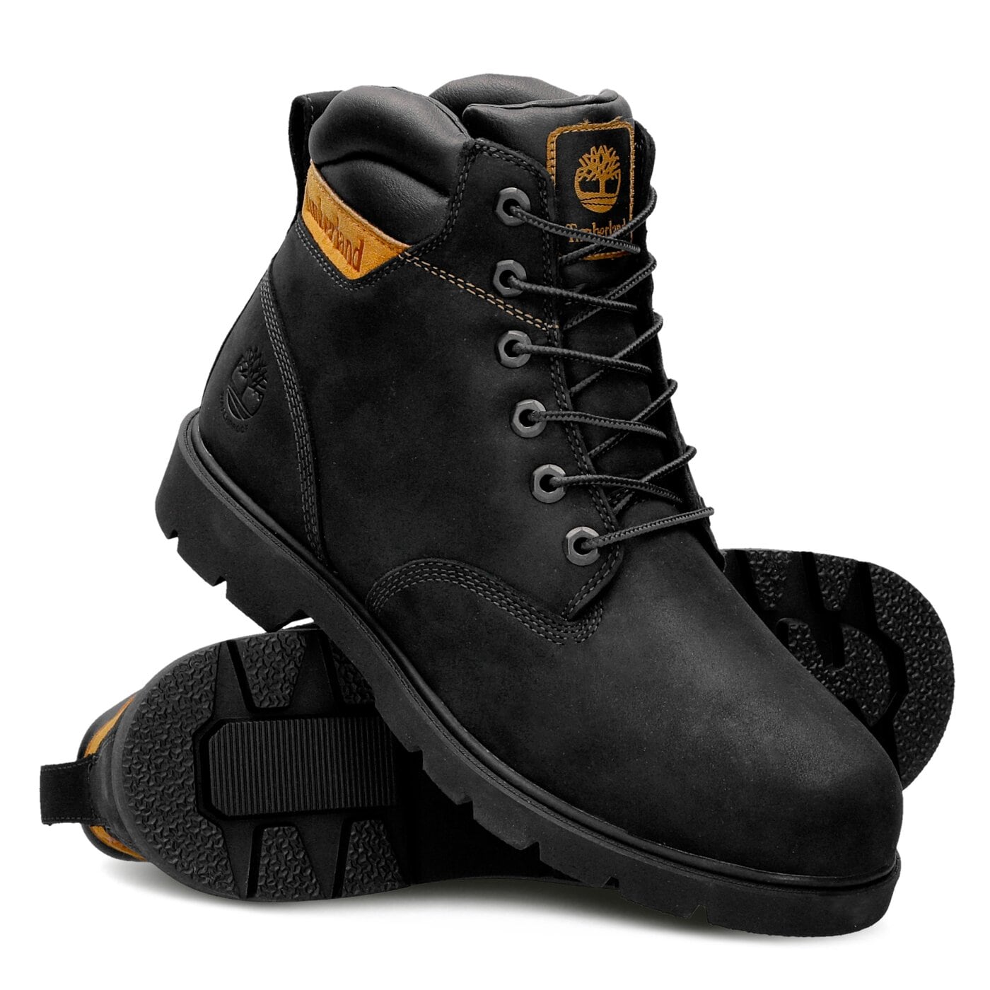 Męskie buty za kostkę TIMBERLAND LEAVITT WP LACE BOOT a1gu8 kolor czarny