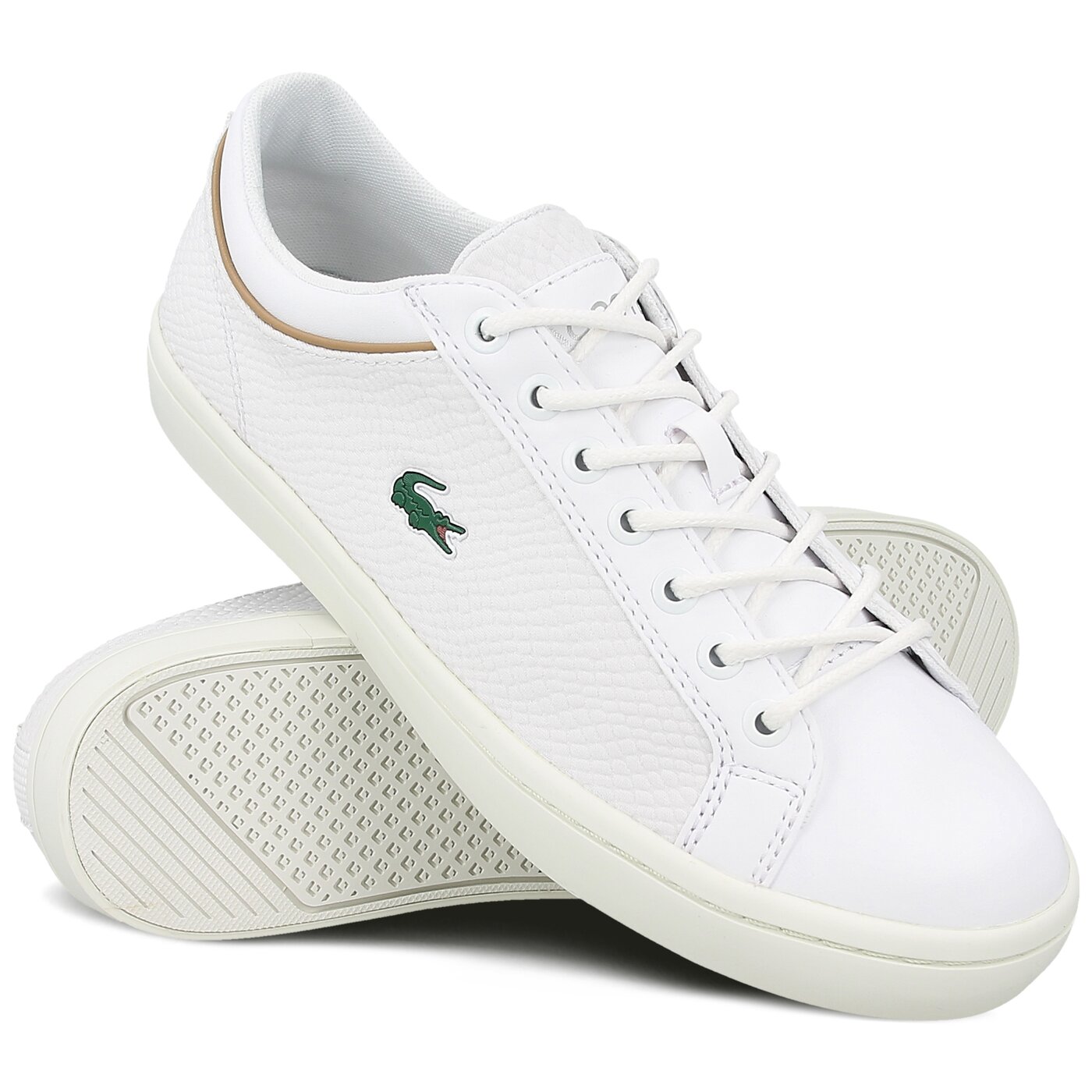 Męskie sneakersy (buty) LACOSTE STRAIGHTSET SPORT 118 3 735cam0101108 kolor biały
