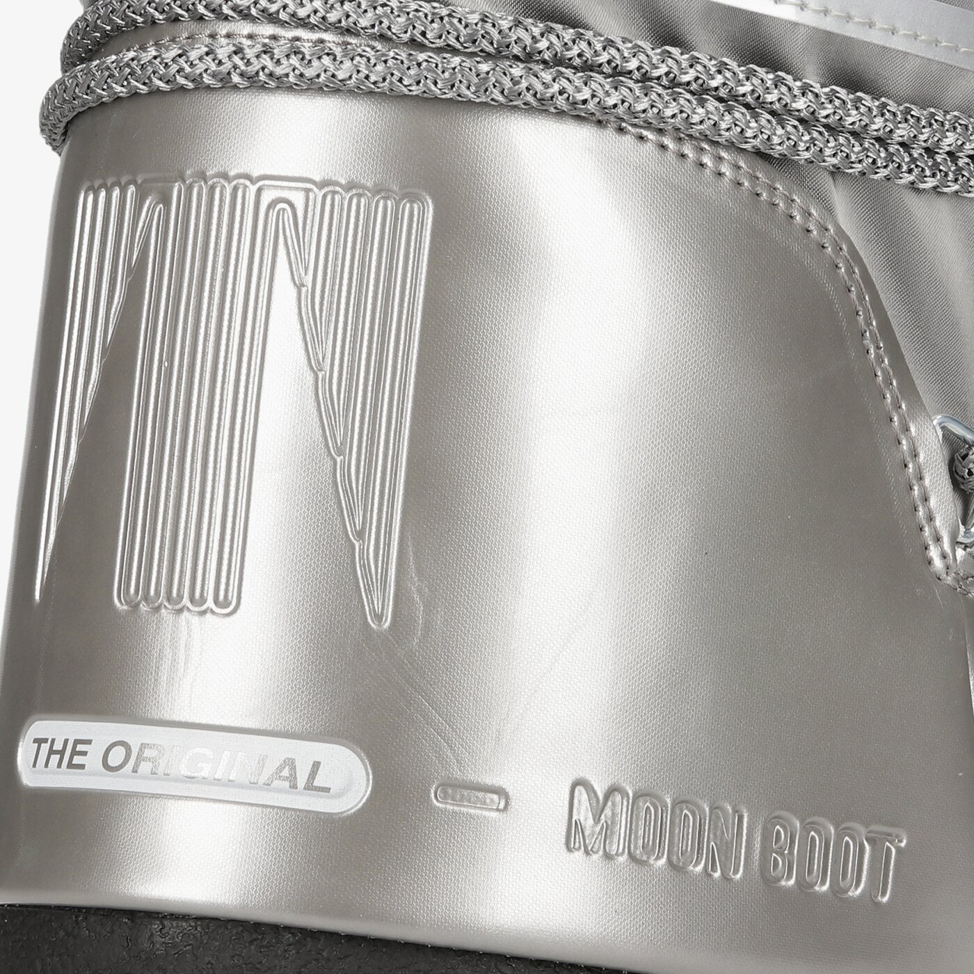 Damskie śniegowce MOON BOOT ICON LOW GLANCE #14093500002# kolor srebrny