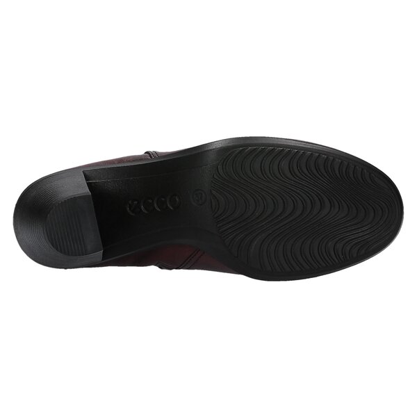 Damskie botki / sztyblety ECCO TOUCH 75B 26360302237 kolor brązowy