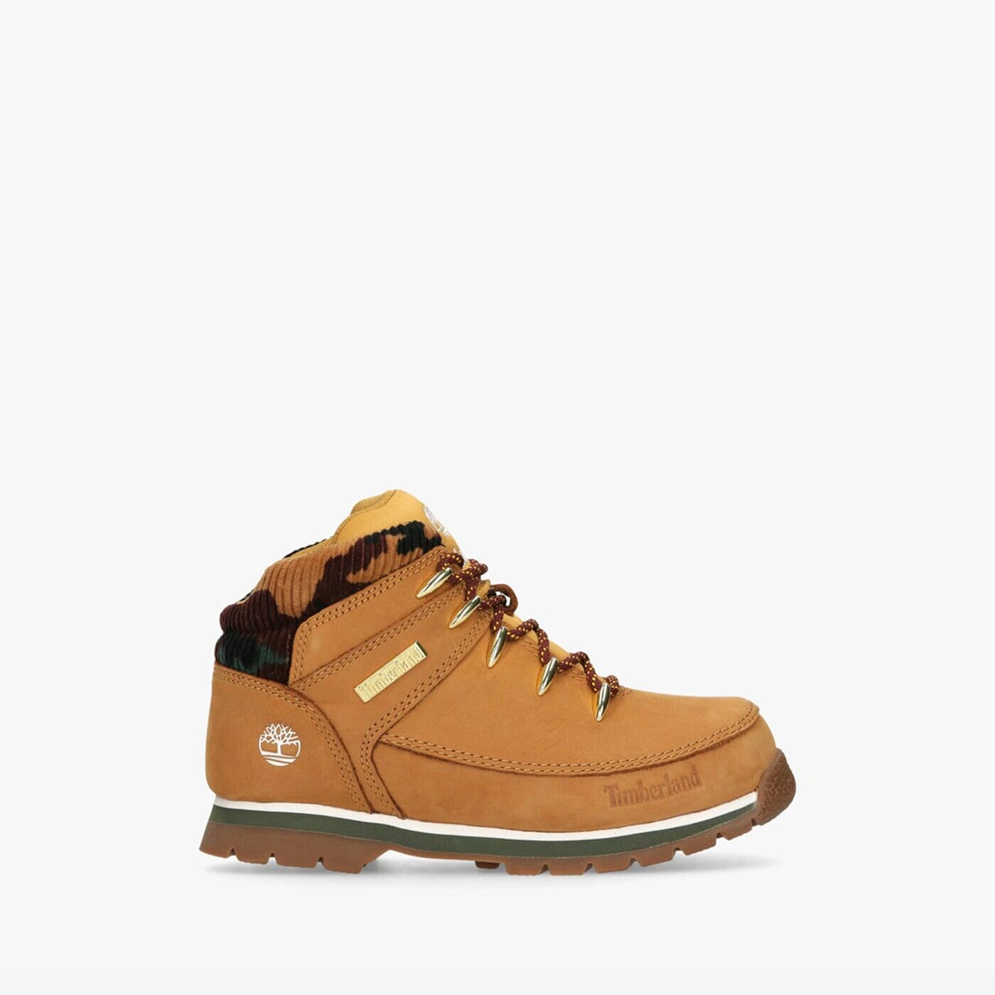 Dziecięce buty outdoor / trekkingowe TIMBERLAND EURO SPRINT  tb0a2kvv2311 kolor żółty