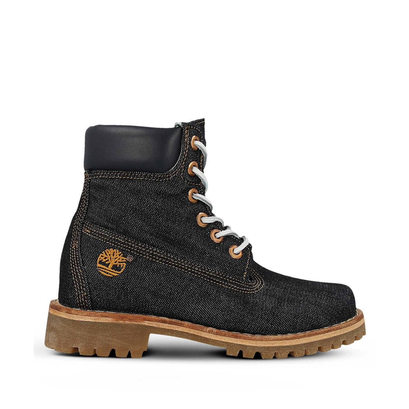 Damskie trapery TIMBERLAND LTD FABRIC 6IN a1g7r kolor granatowy