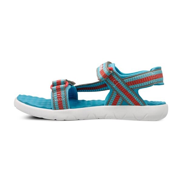 Dziecięce sandały / klapki TIMBERLAND PERKINS ROW WEBBING SNDL a1put kolor niebieski