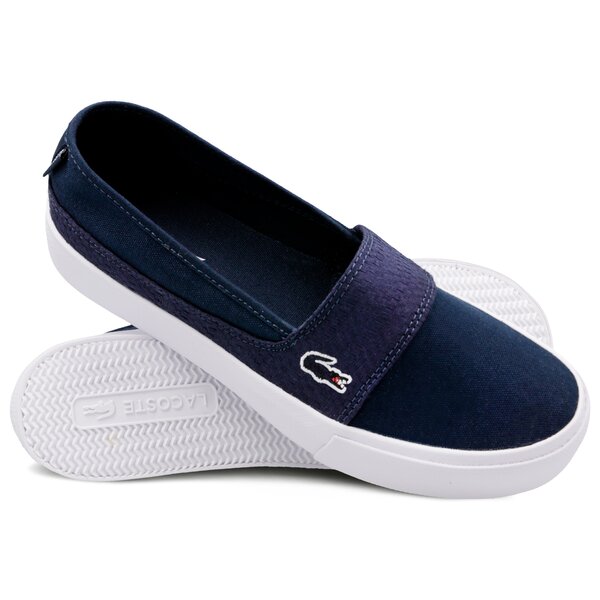 Damskie trampki LACOSTE MARICE PLUS GRAND 119 2 CFA 737cfa0033092 kolor granatowy