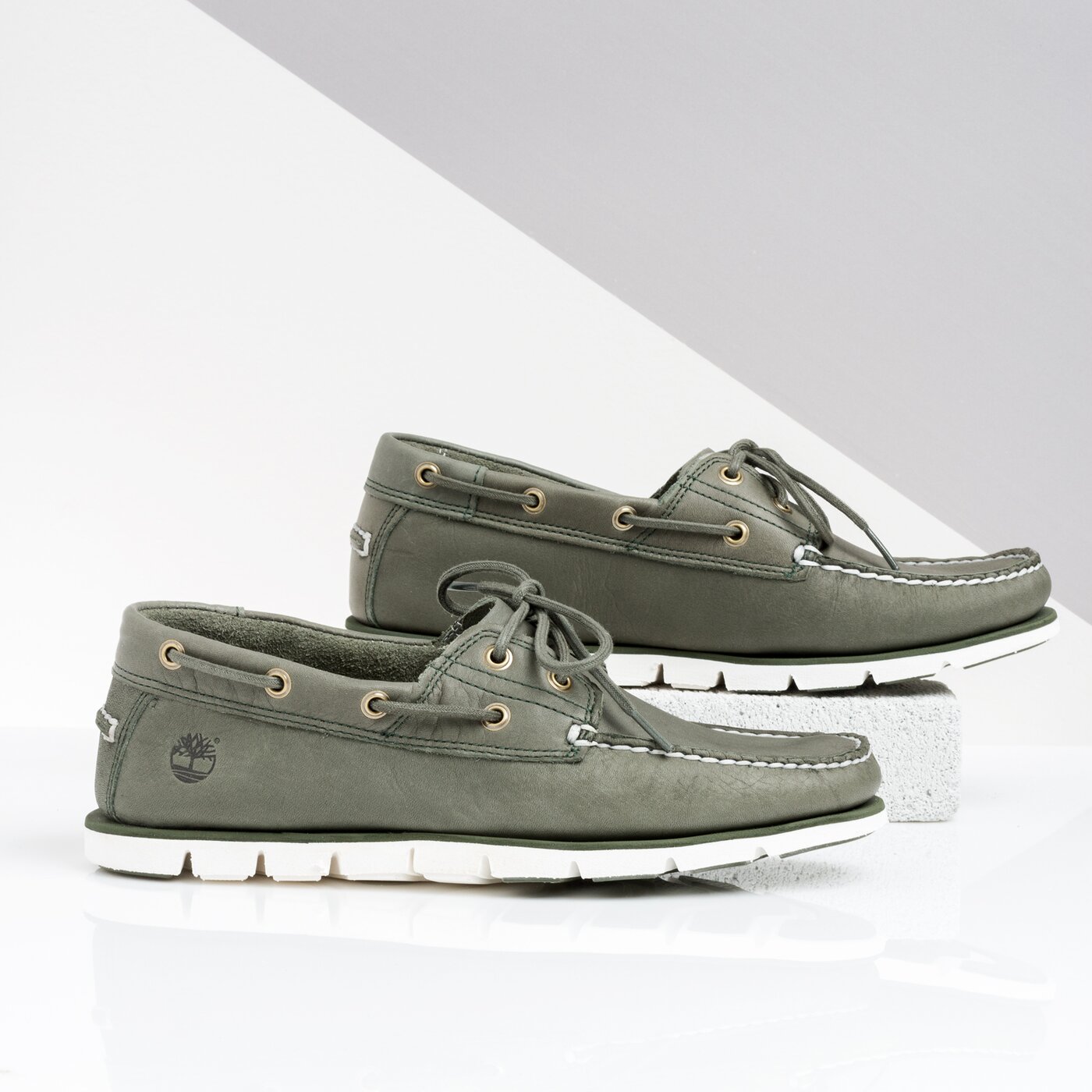 Męskie mokasyny TIMBERLAND TIDELANDS 2 EYE tb0a23hpa581 kolor zielony