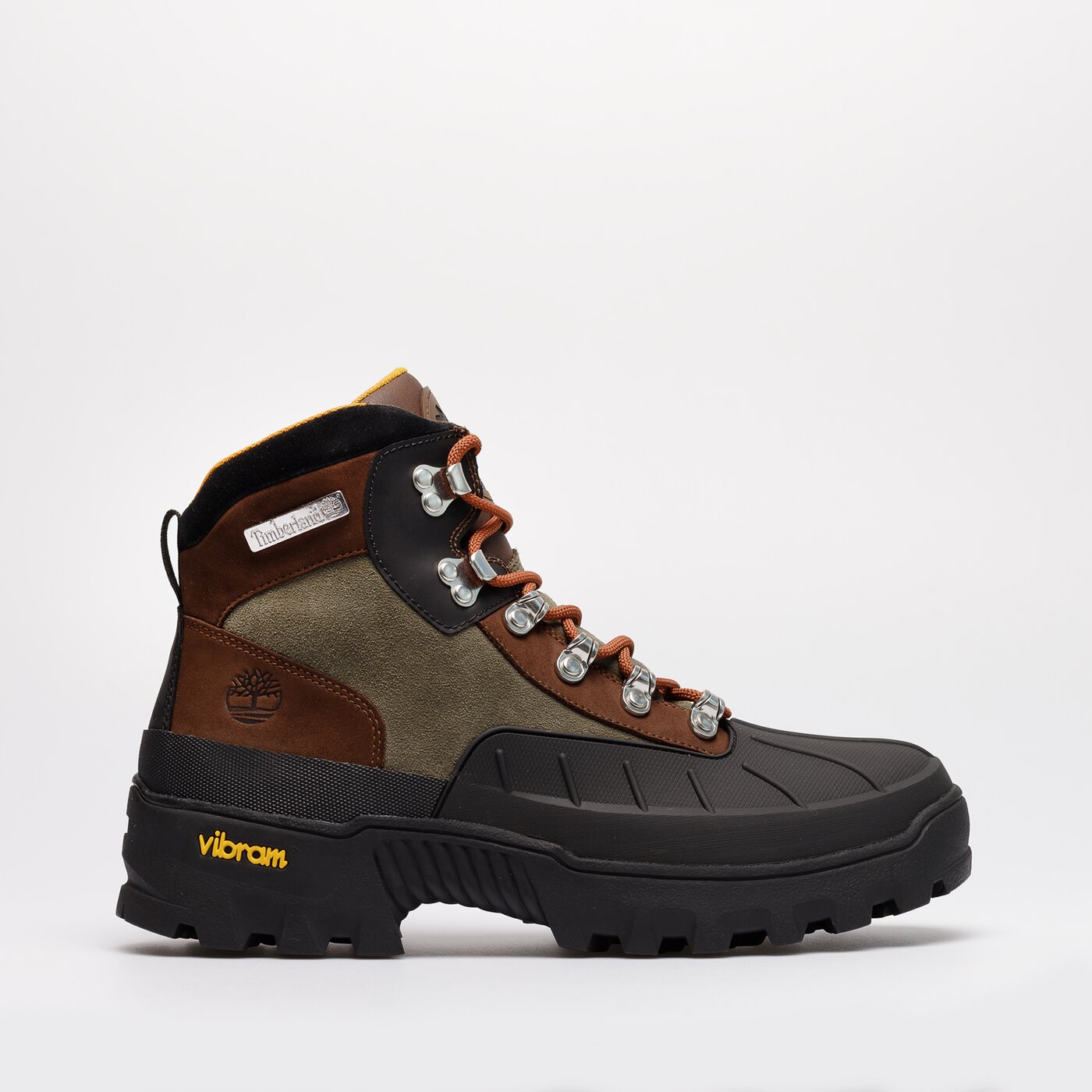 Męskie buty outdoor (trekkingowe) TIMBERLAND VIBRAM EURO HIKER WP tb0a5md79311 kolor brązowy