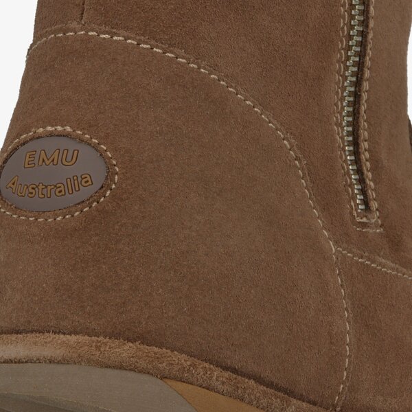 Dziecięce buty za kostkę EMU GRAVELLY KIDS k12177oak kolor brązowy