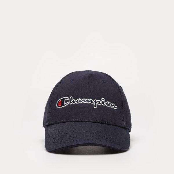 Męska czapka z daszkiem CHAMPION CZAPKA BASEBALL CAP 800712bs538 kolor granatowy