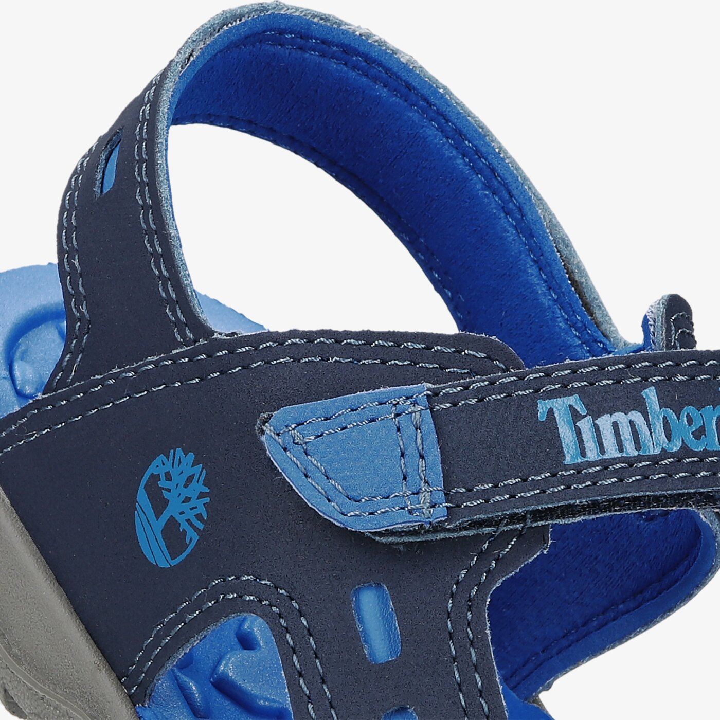 Dziecięce sandały / klapki TIMBERLAND MOSS JUMP 2 STRAP SANDAL tb0a1ynh0191 kolor granatowy