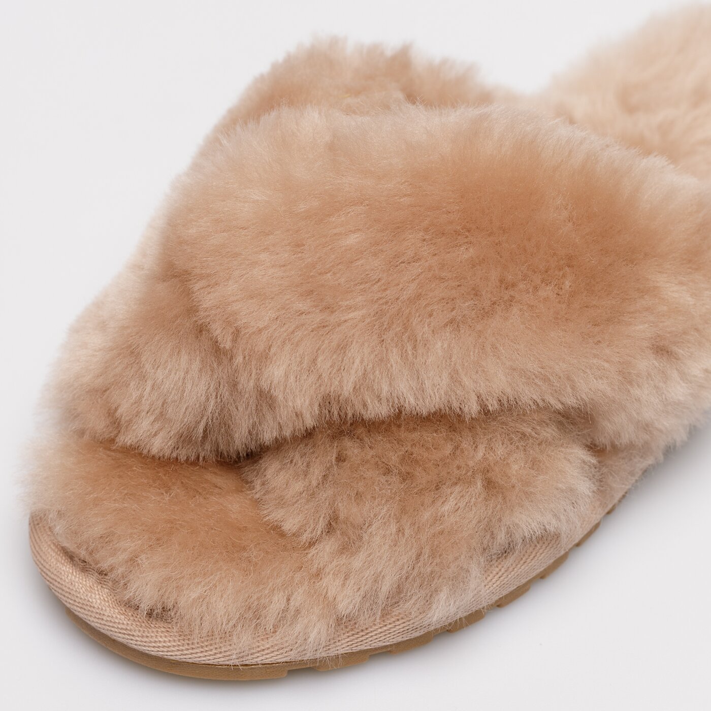 Damskie klapki EMU AUSTRALIA MAYBERRY w11573camel kolor beżowy