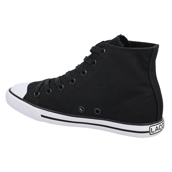 Damskie trampki LACOSTE L27 MID LCR2  729spw104102h kolor czarny