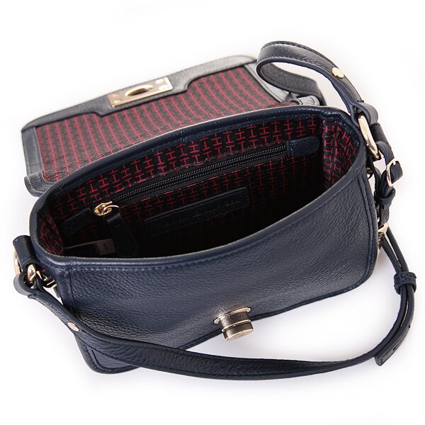 TOMMY HILFIGER TORBA FLORENCE FLAP CROSSOVER bw56924781403 kolor granatowy
