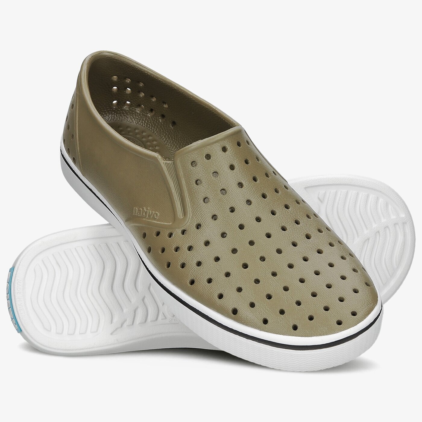 Damskie trampki NATIVE MILES 11104600-3053 kolor khaki