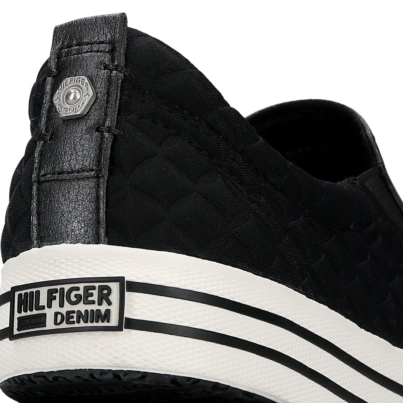 Damskie trampki TOMMY HILFIGER L1385YON 9C2 en56821881990 kolor czarny