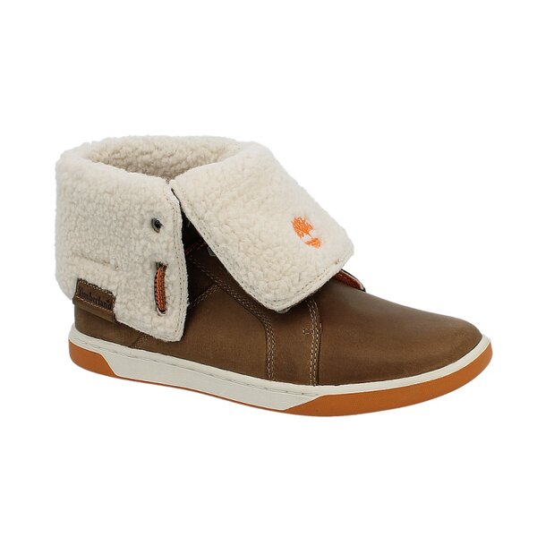 Dziecięce sneakersy (buty) TIMBERLAND GROVETON FTK 8692r kolor brązowy